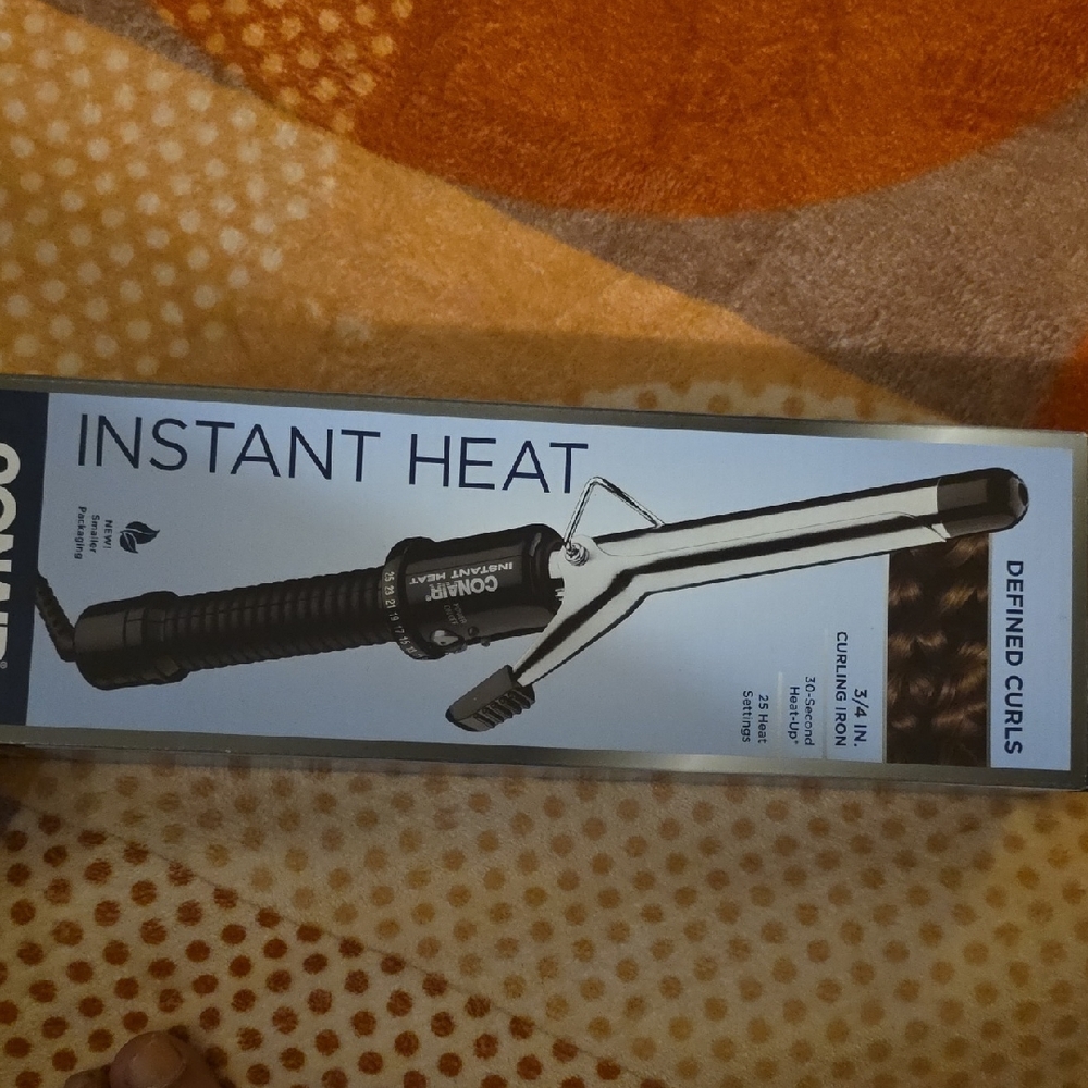 Conair Instant Heat Curling Iron - Black